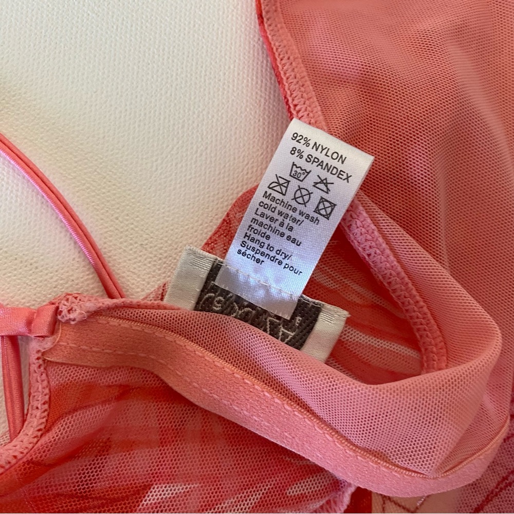 La SENZA Pink & Red Floral Slip Dress - Picture 12 of 13